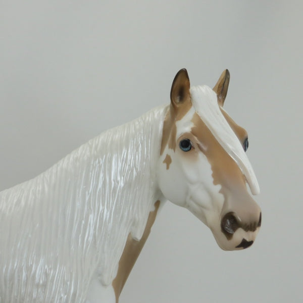 CORN CHEX - OOAK Dapple Palomino Paint Stock Horse 4/15