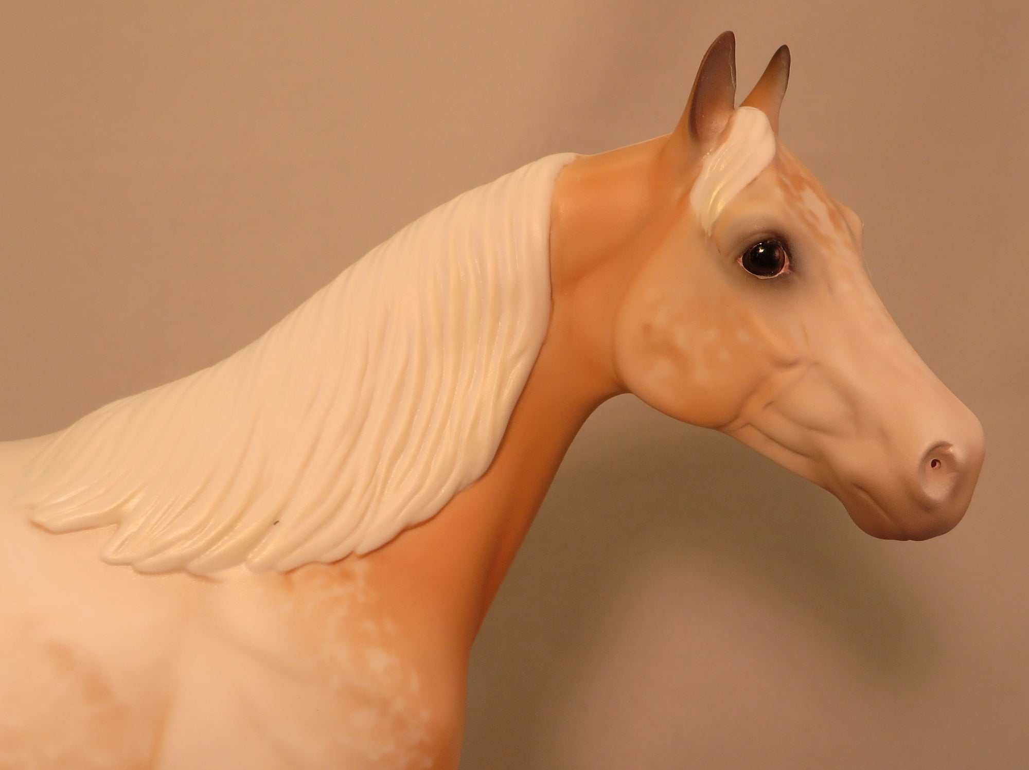 ORANGE CRUSH - OOAK Palomino Stock Horse Model
