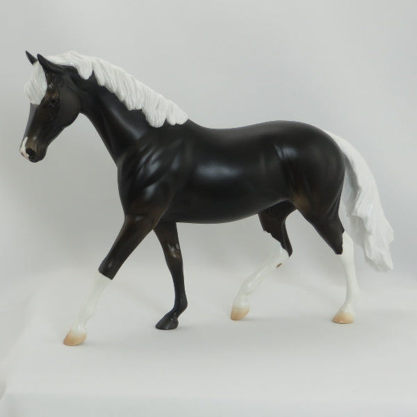 BLACK KETTLE - Black Brown Model Horse Pony - LE15 - 5/15