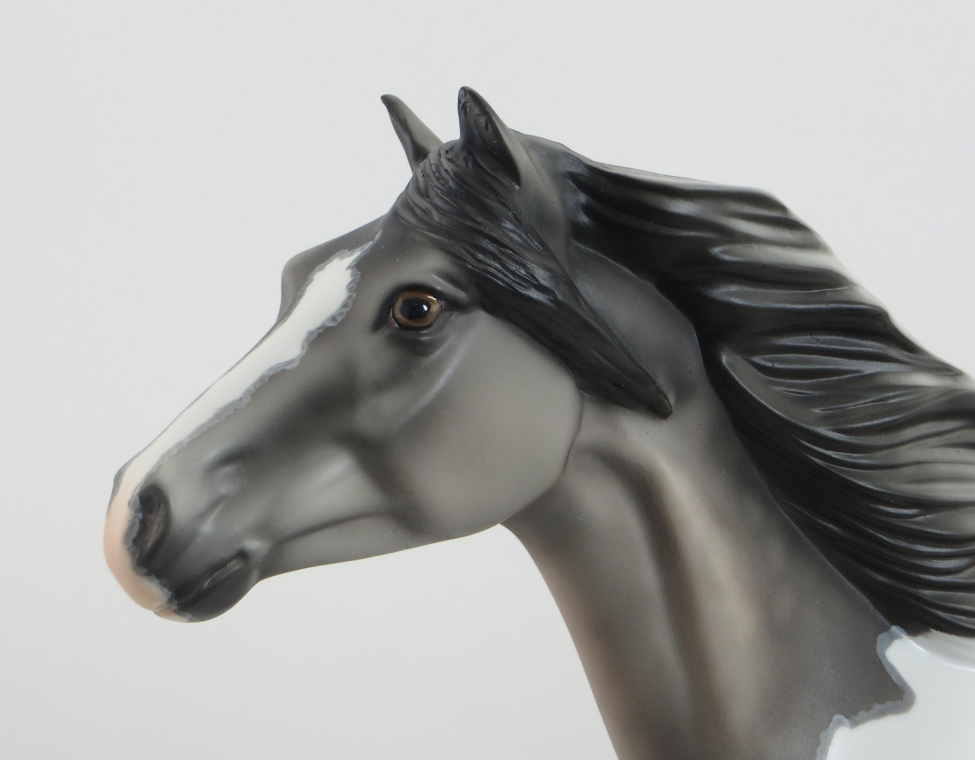 CAPRICA - Dapple Rose Grey Mustang Paint with Mapping - LE15 - 5/15