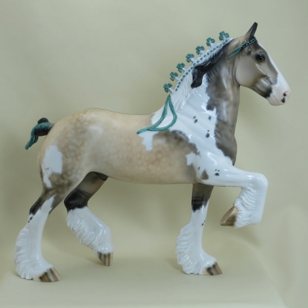 HONEY AND THE BEE - OOAK Dapple Sooty Buckskin Pinto with Mapping 3/15