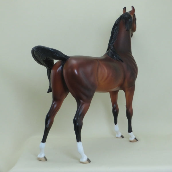 OLD GOLD - OOAK Dapple Bay Arabian Mare 4/15