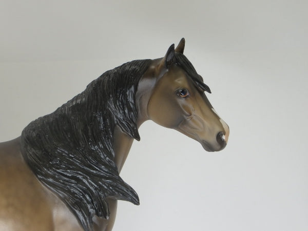 JULIA GRANT - OOAK Dapple Sooty Buckskin Stock Mare 2/15