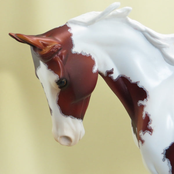 RAMBLIN' BOY - OOAK Chestnut Pinto with Mapping 3/15
