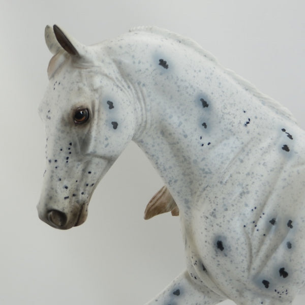 SPOTS OF MANY - OOAK Appaloosa Tennessee Walker Model Horse - 5/15
