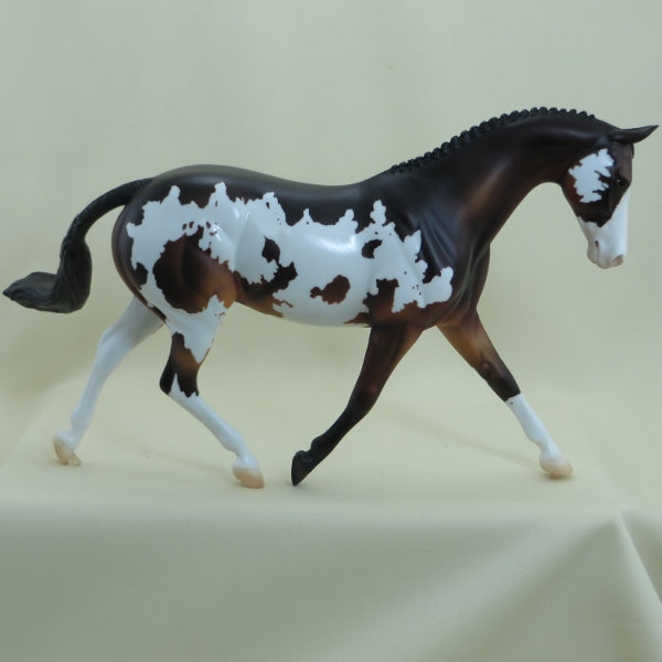 CRIBBAGE - OOAK Seal Bay Overo Paint Pony Pegged 4/15