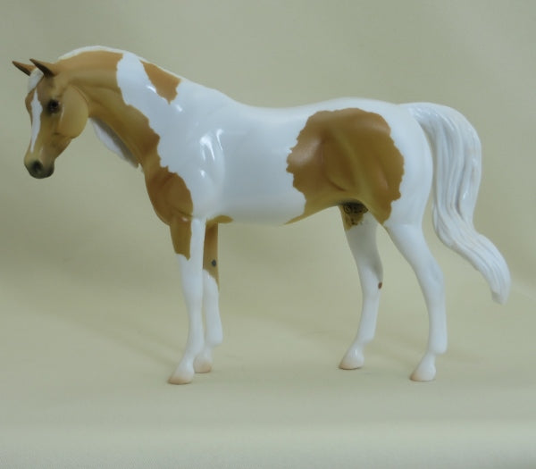 SUPER HONEYMOON - Golden Palomino Pinto Arabian Pebbles LE3 3/15