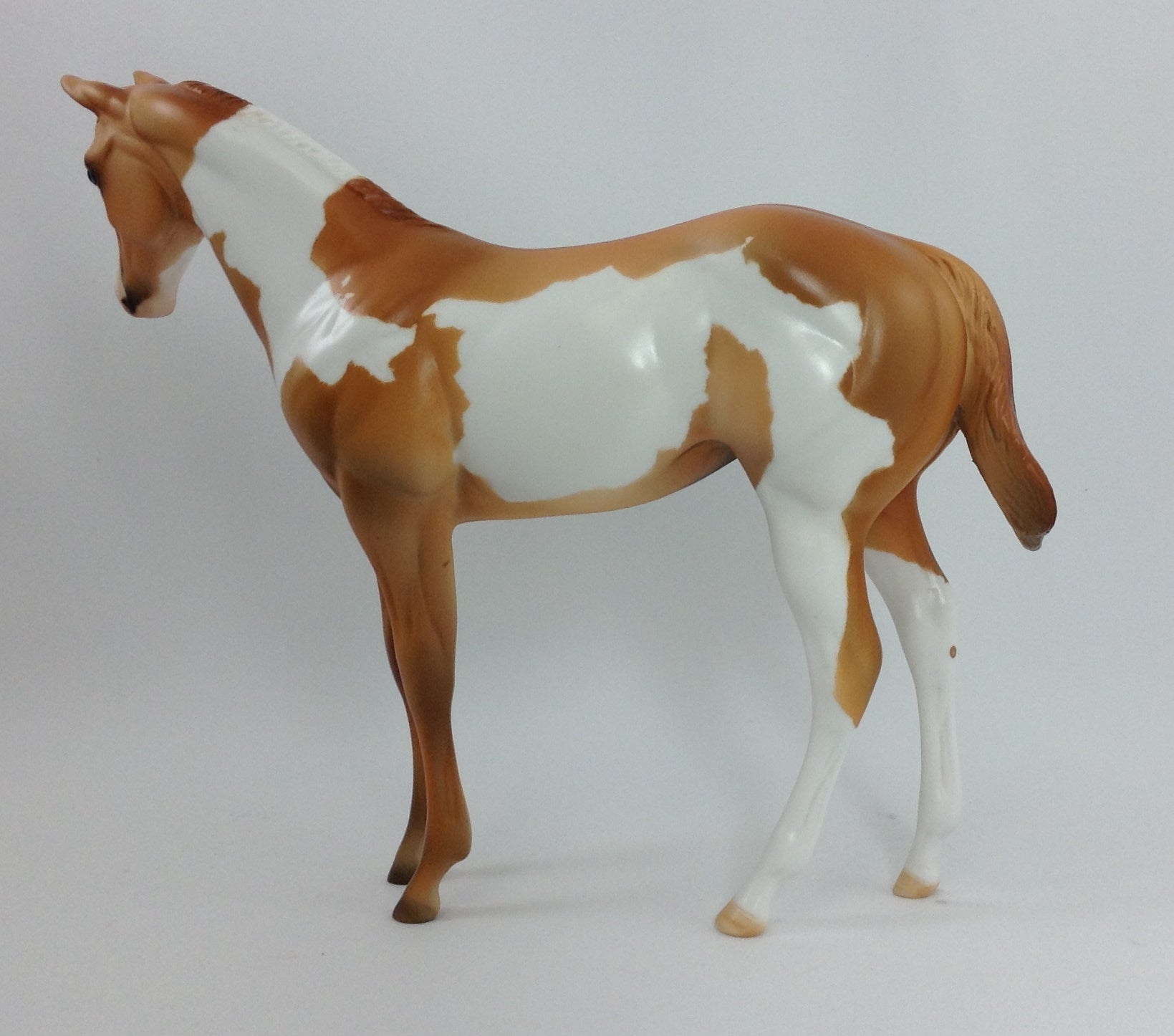 PUMPKIN SOUFFLE - OOAK Weanling Model Horse