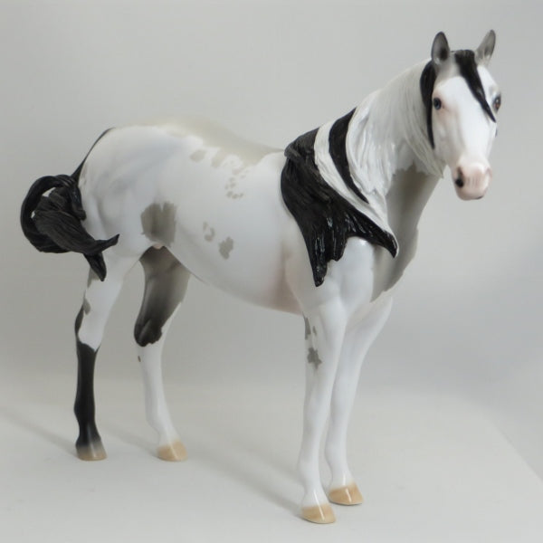 WEAYAYA SUNSET - OOAK Gray Overo Paint Mare 5/15