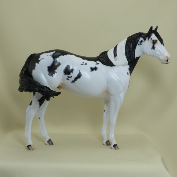 FLAMBEAU - OOAK Black Paint with Mapping 4/15