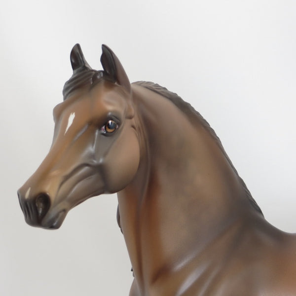 OH MOTHER - OOAK Dapple Chocolate Chestnut Morgan Model Horse - 5/15