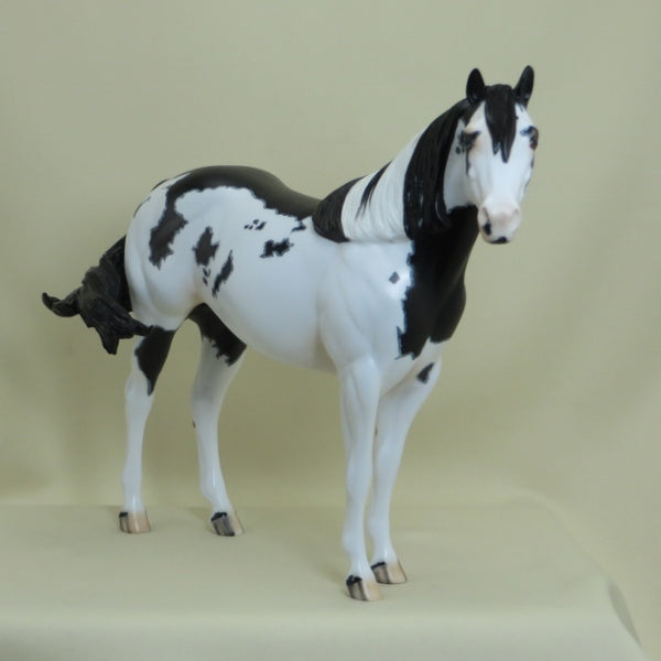 FLAMBEAU - OOAK Black Paint with Mapping 4/15