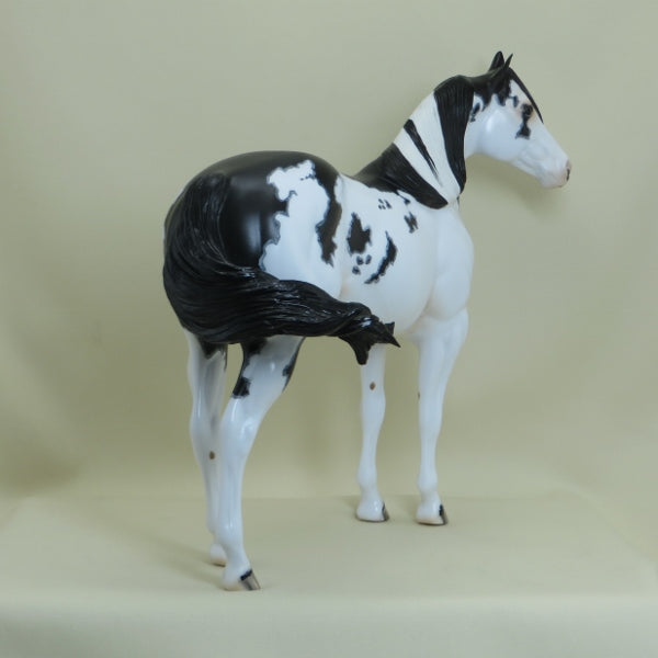 FLAMBEAU - OOAK Black Paint with Mapping 4/15