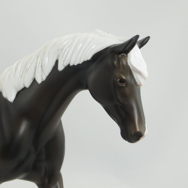 BLACK KETTLE - Black Brown Model Horse Pony - LE15 - 5/15
