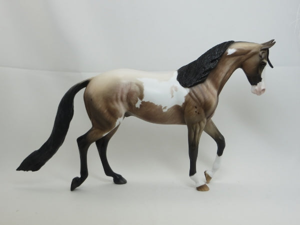 SEND HER MY LOVE - OOAK Bay Roan Pinto Thoroughbred by Sheryl Leisure 3/15