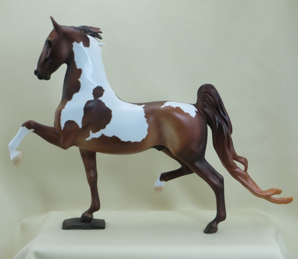 FLEMING - OOAK Chestnut Pinto Saddlebred 3/15