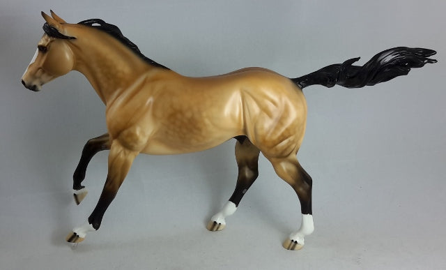 GLORY DAYS - OOAK Dapple Buckskin Quarter Horse