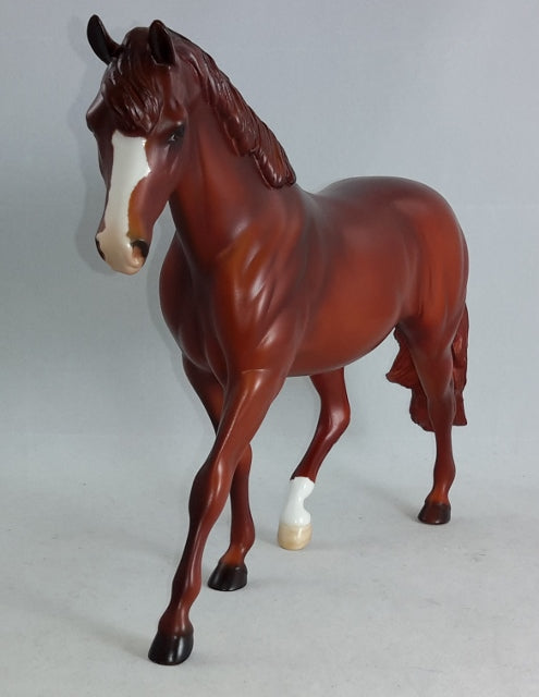 HOT CHILE PEPPER - Chestnut Pony Model Horse