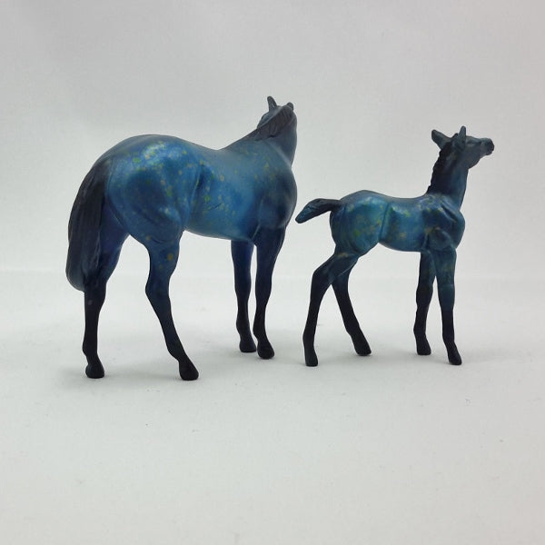 BLUE CHIPS - Stock & Foal Decorator Set 12/14