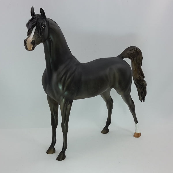 BLAYLOCK - OOAK Dark Dapple Gray Arabian 1/15