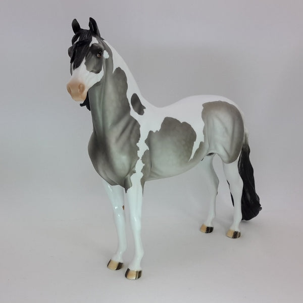 MAJESTIC - OOAK Dapple Gray Pinto Morgan 1/15