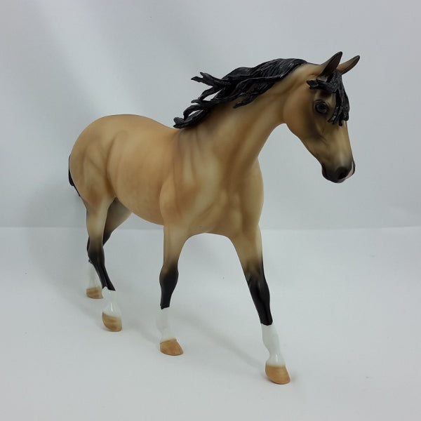 GRAVIDAS - OOAK Dapple Buckskin Pony 1/15