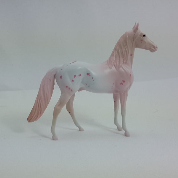 STRAWBERRY SHORTCAKE - Morgan Chip Deco Hearts Model Horse -1/15
