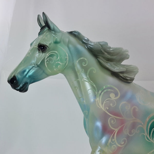 LIGHT OF MY LIFE - OOAK Deco Scroll Clear Palouse 2/15