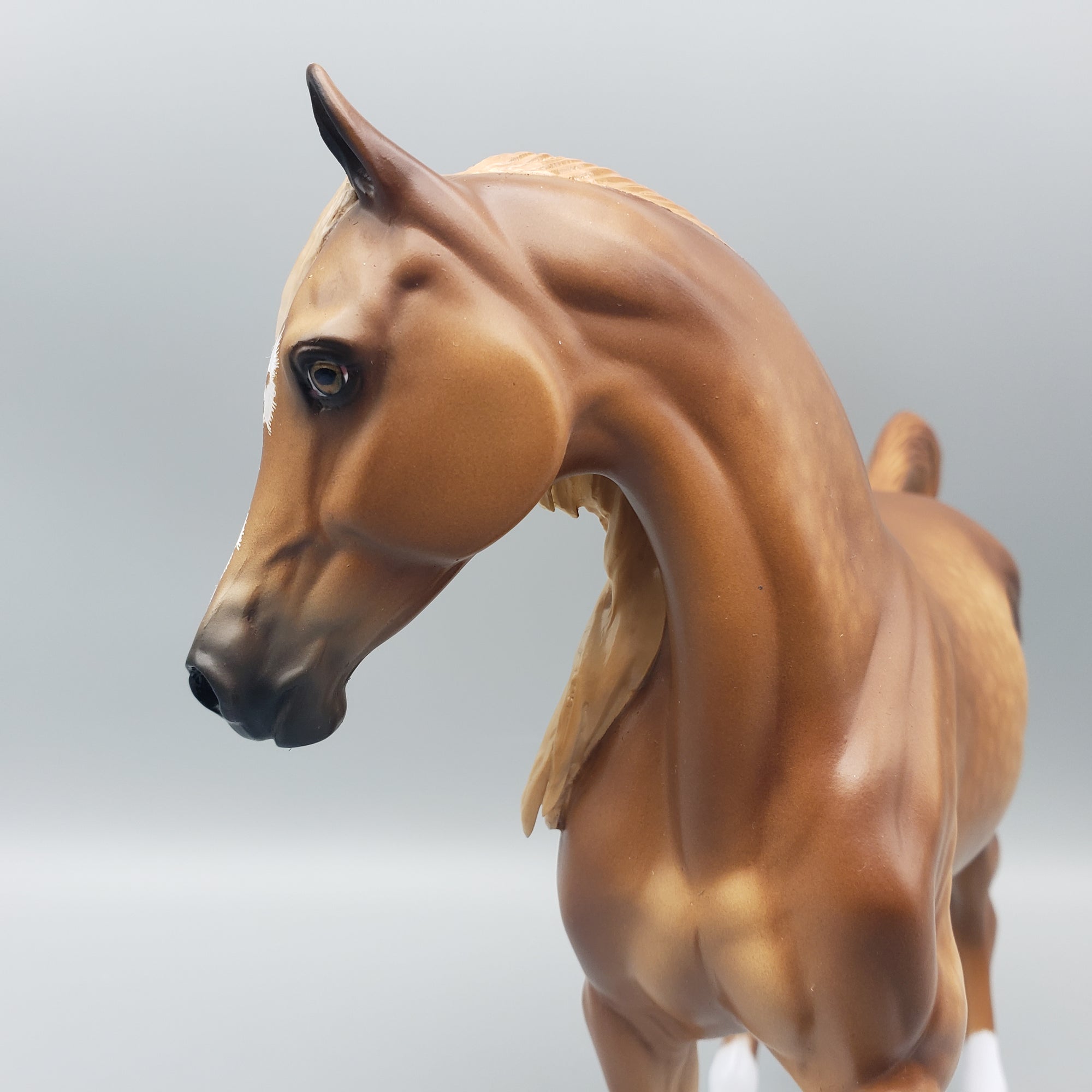 Glittering OOAK Dappled Chestnut Arab Mare by Sheryl Leisure - Best Offers 1/22/24