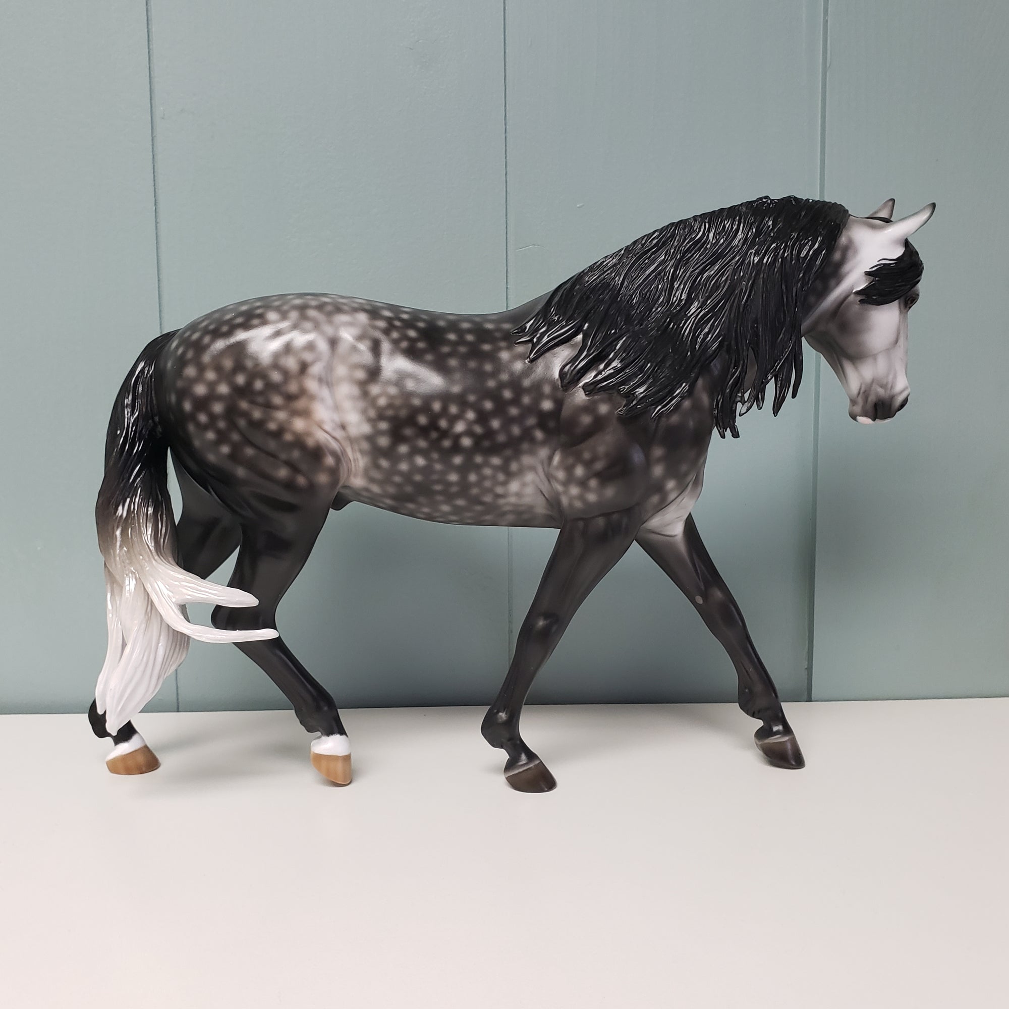 Out For Love OOAK Dark Dapple Grey Irish Draught By Ashley Palmer Best Offers 2/12/24