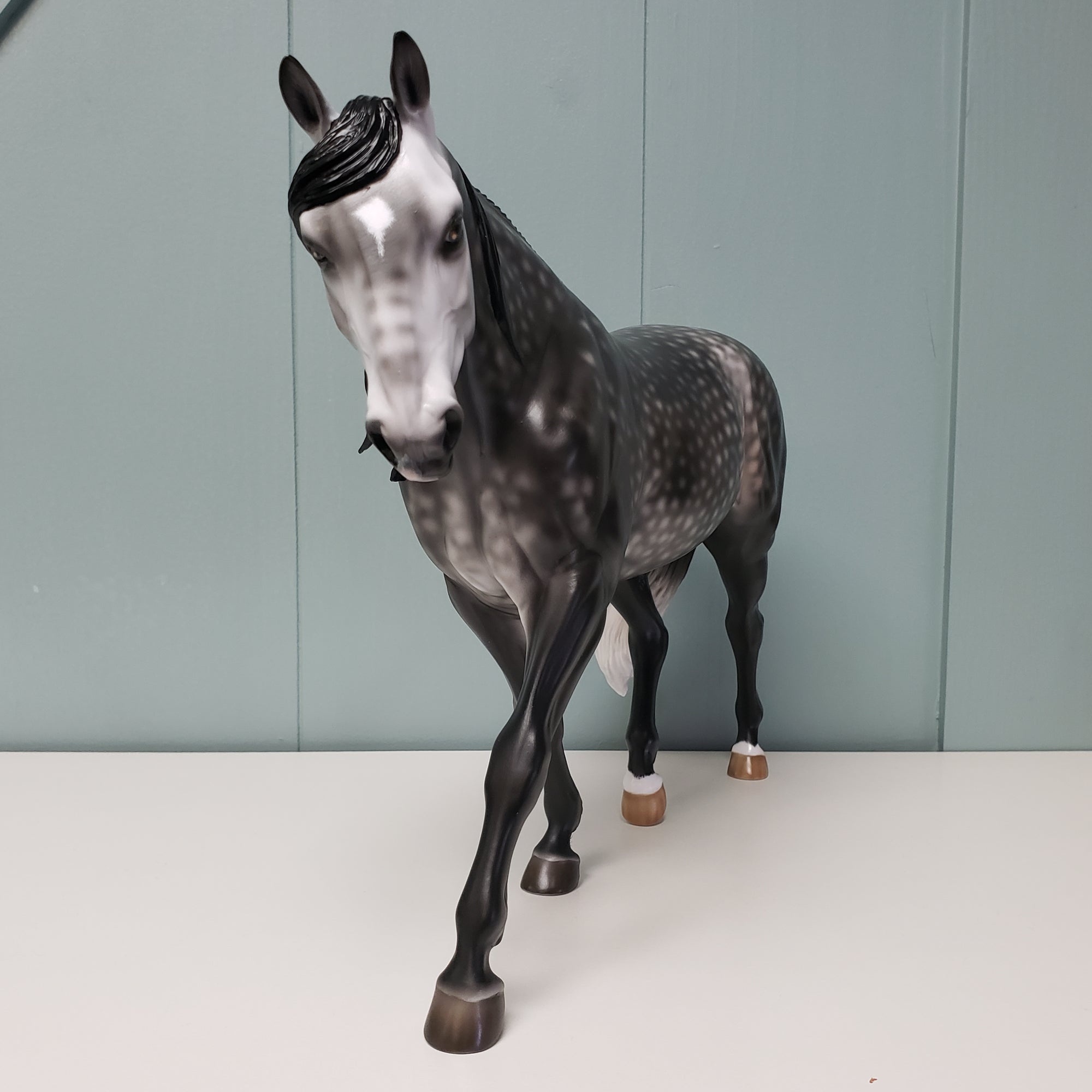 Out For Love OOAK Dark Dapple Grey Irish Draught By Ashley Palmer Best Offers 2/12/24