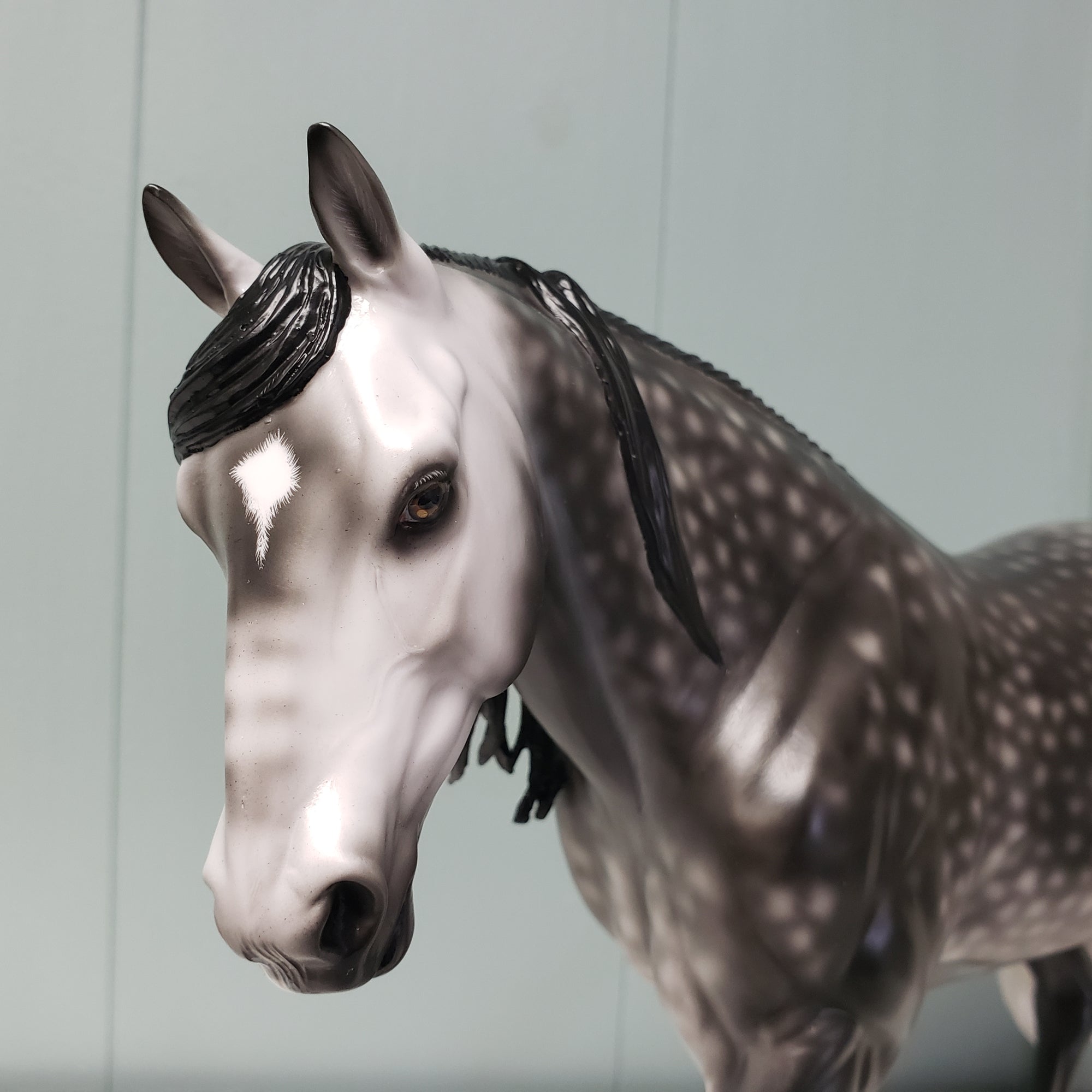 Out For Love OOAK Dark Dapple Grey Irish Draught By Ashley Palmer Best Offers 2/12/24