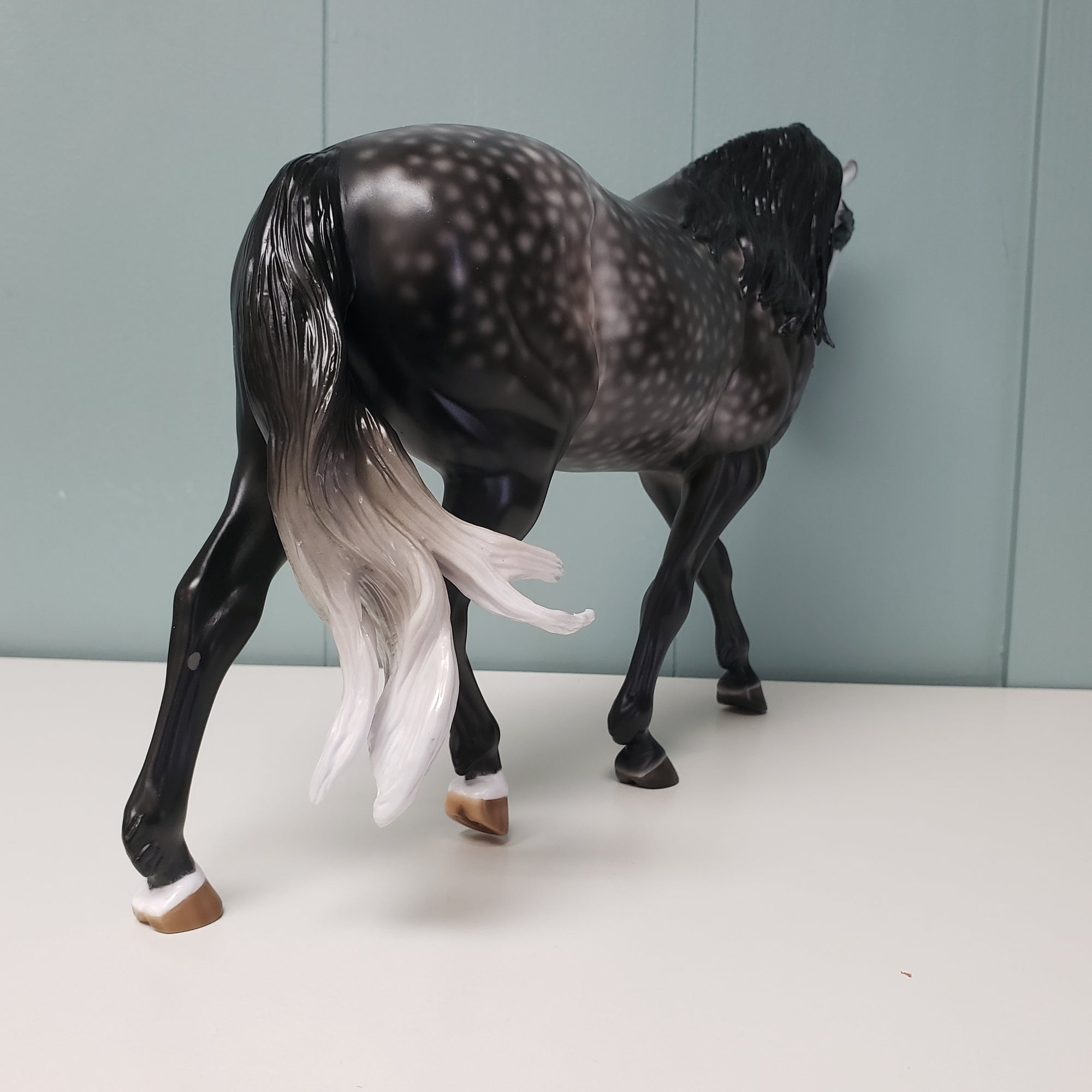 Out For Love OOAK Dark Dapple Grey Irish Draught By Ashley Palmer Best Offers 2/12/24