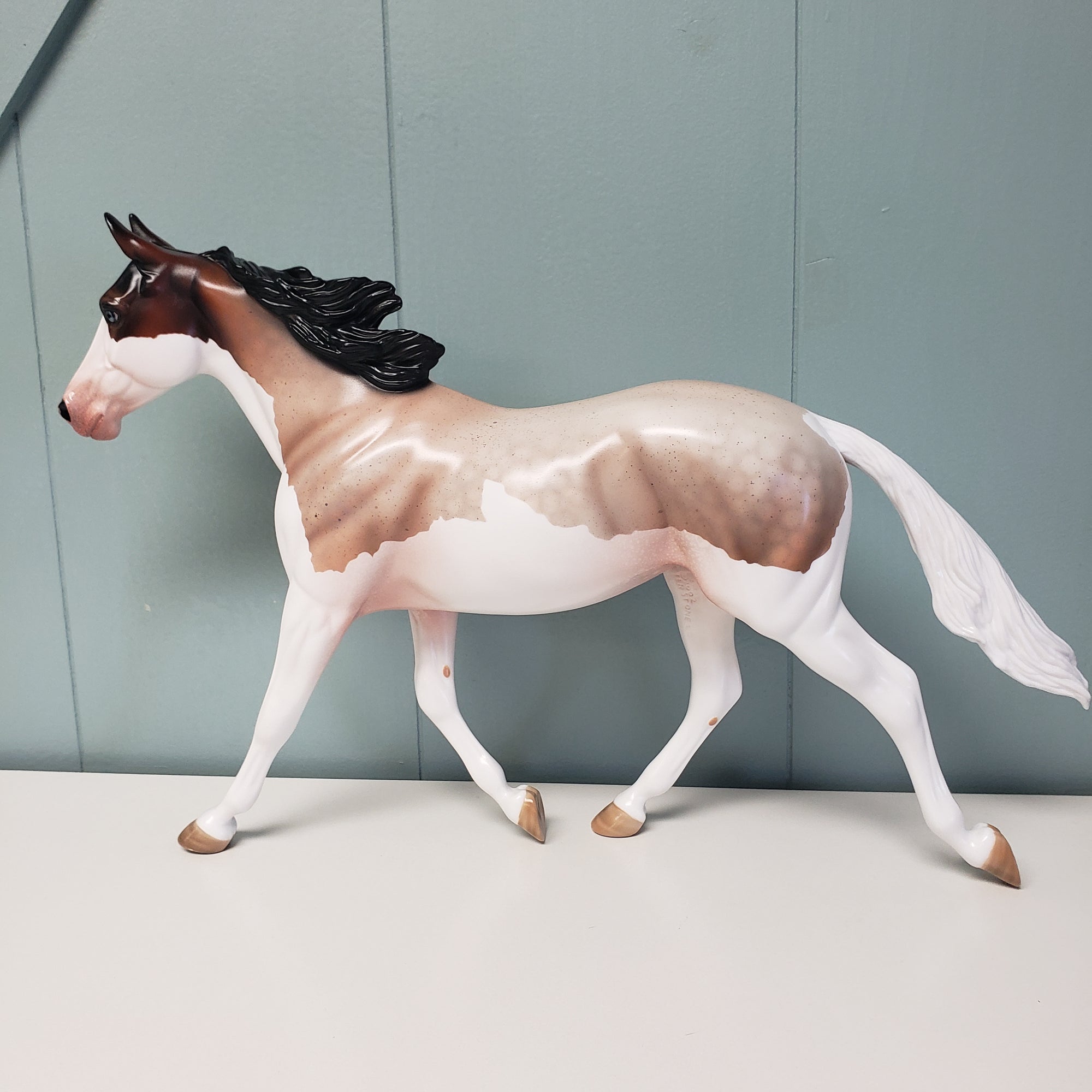 Betrothed OOAK Bay Roan Splash Palouse By Angela Marleau Val24