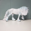 Calder - LE White and Blue Unicorn Irish Cob By Ashley Palmer Fairy Tale Series - Pre Order - FTL24