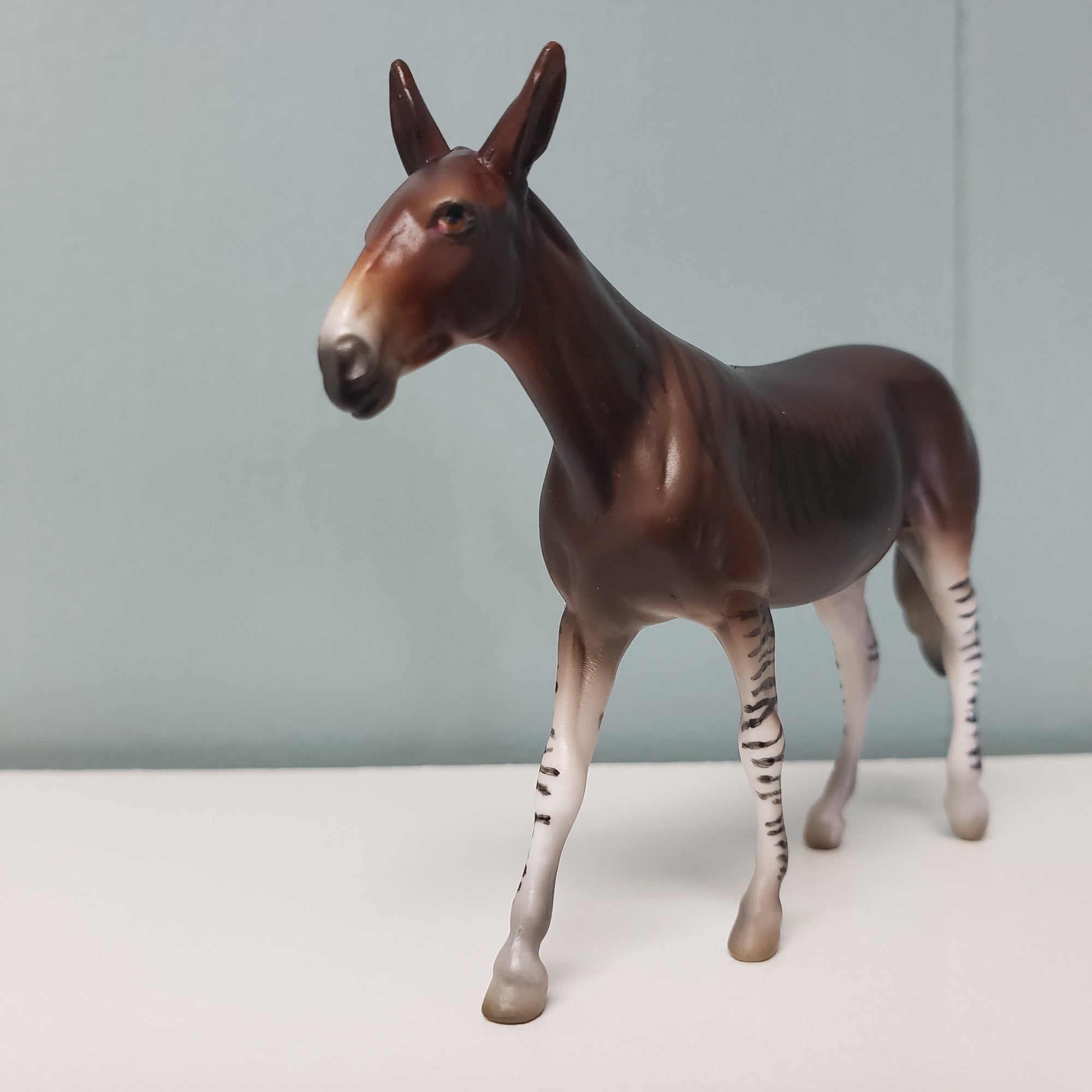 Historian OOAK Zonkey Mule Chip By Jess Hamill SAMPLE & OOAK SALE MARCH 2024 SS324