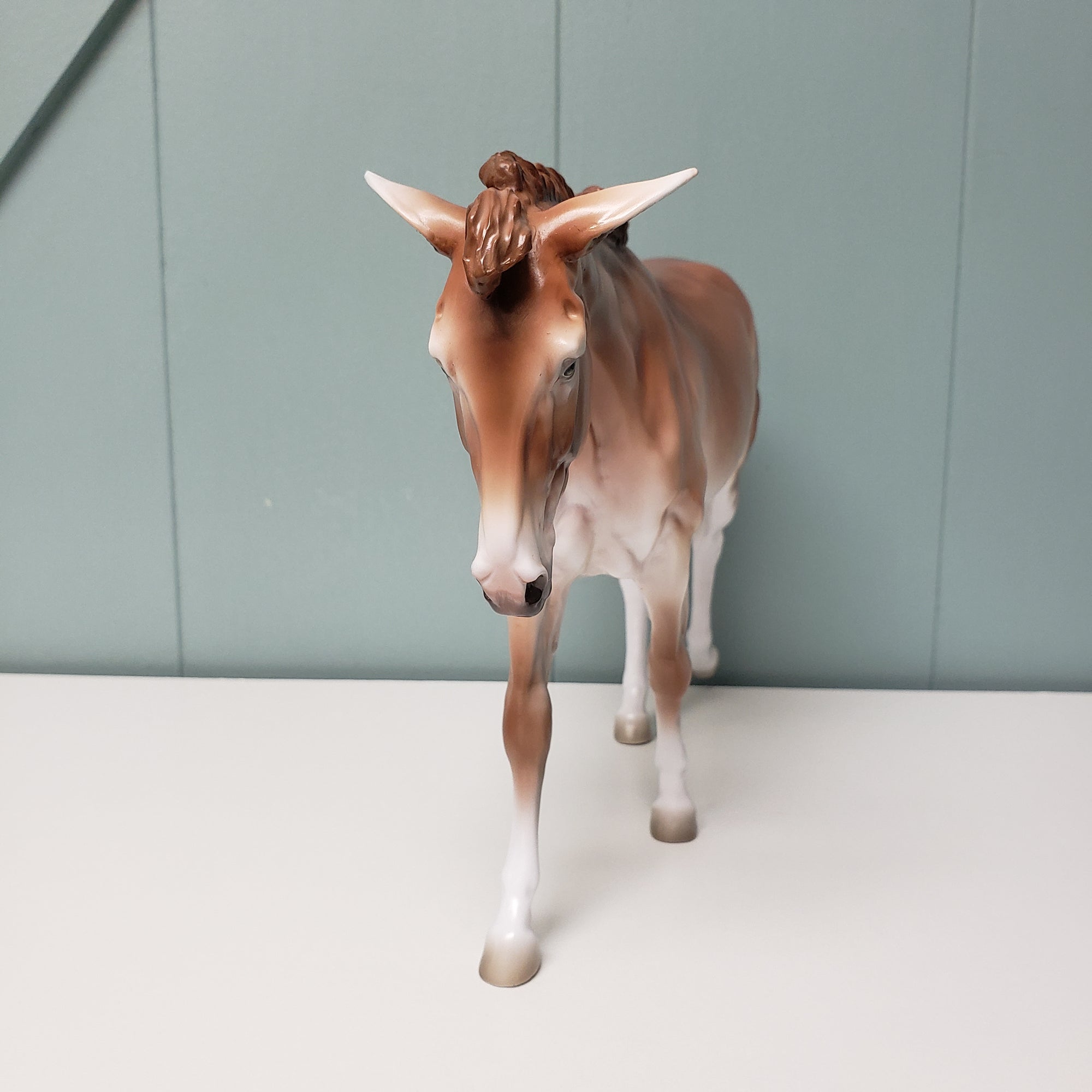 SAMPLE Velveteen Dappled Light Chestnut Custom Mule By Jess Hamill Classic Literature Series 2024 SS624