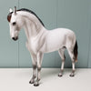 Snow White&#39;s Prince LE Fleabitten Dappled Mulberry Grey Andalusian By Ashley Palmer Fairy Tale Series - Pre Order - FTL24