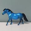 Electric Raspberry LE-6 Wild Blue Deco Pony Chip By Ellen Robbins