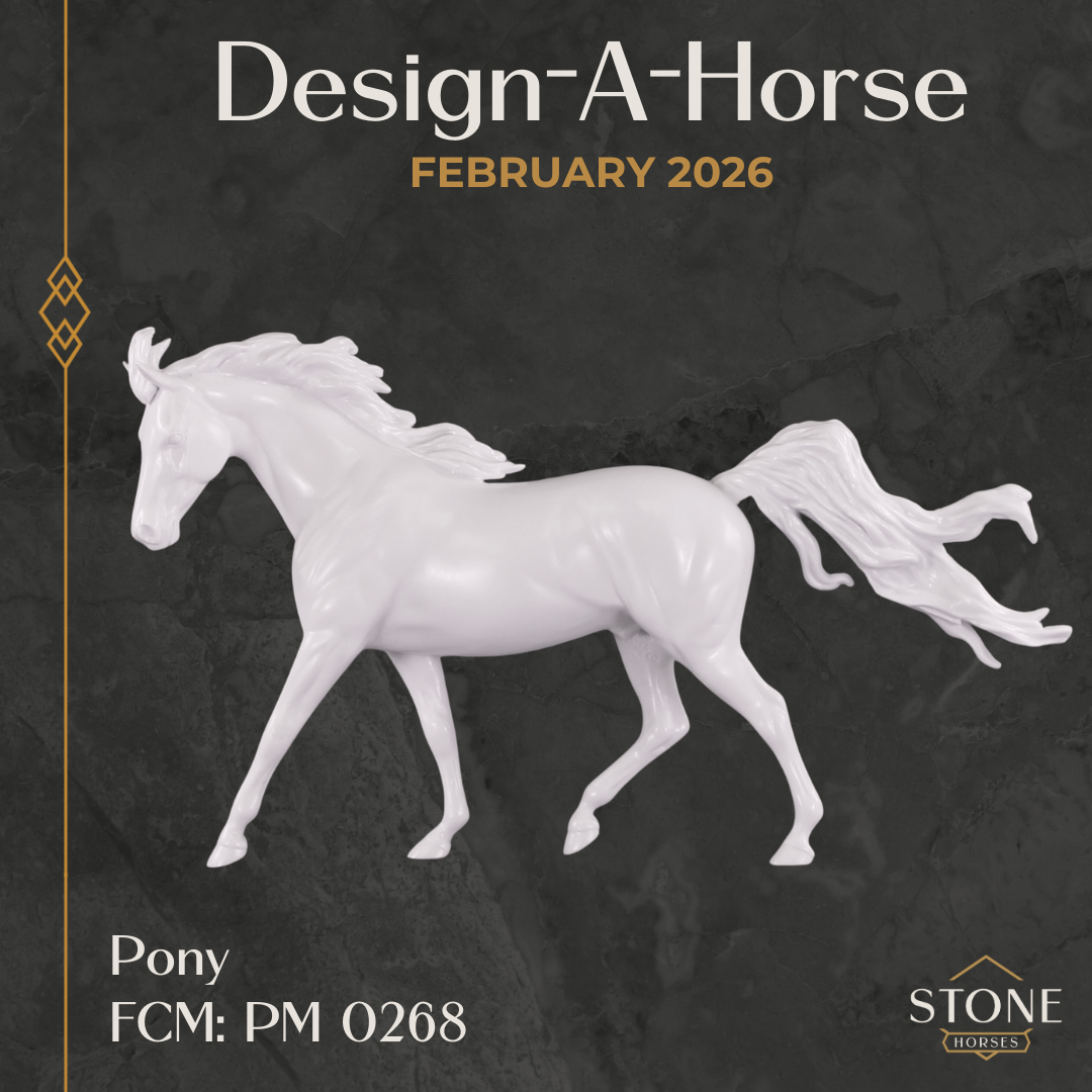 Design-A-Horse Stone Pony gelding PM0268 - February release 2026