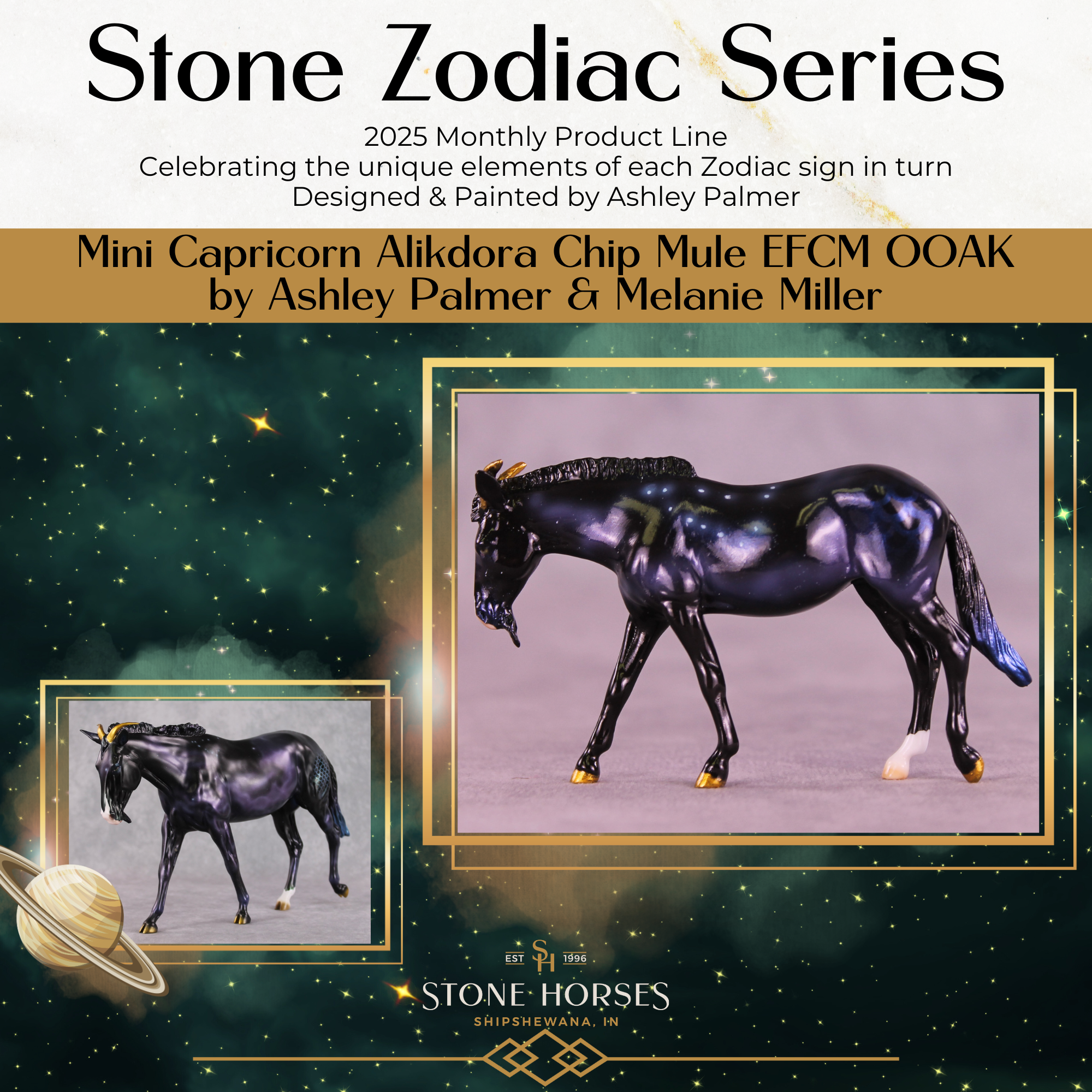 Mini Alikdora OOAK EFCM Chip Mule by Ashley Palmer & Melanie Miller SCD26