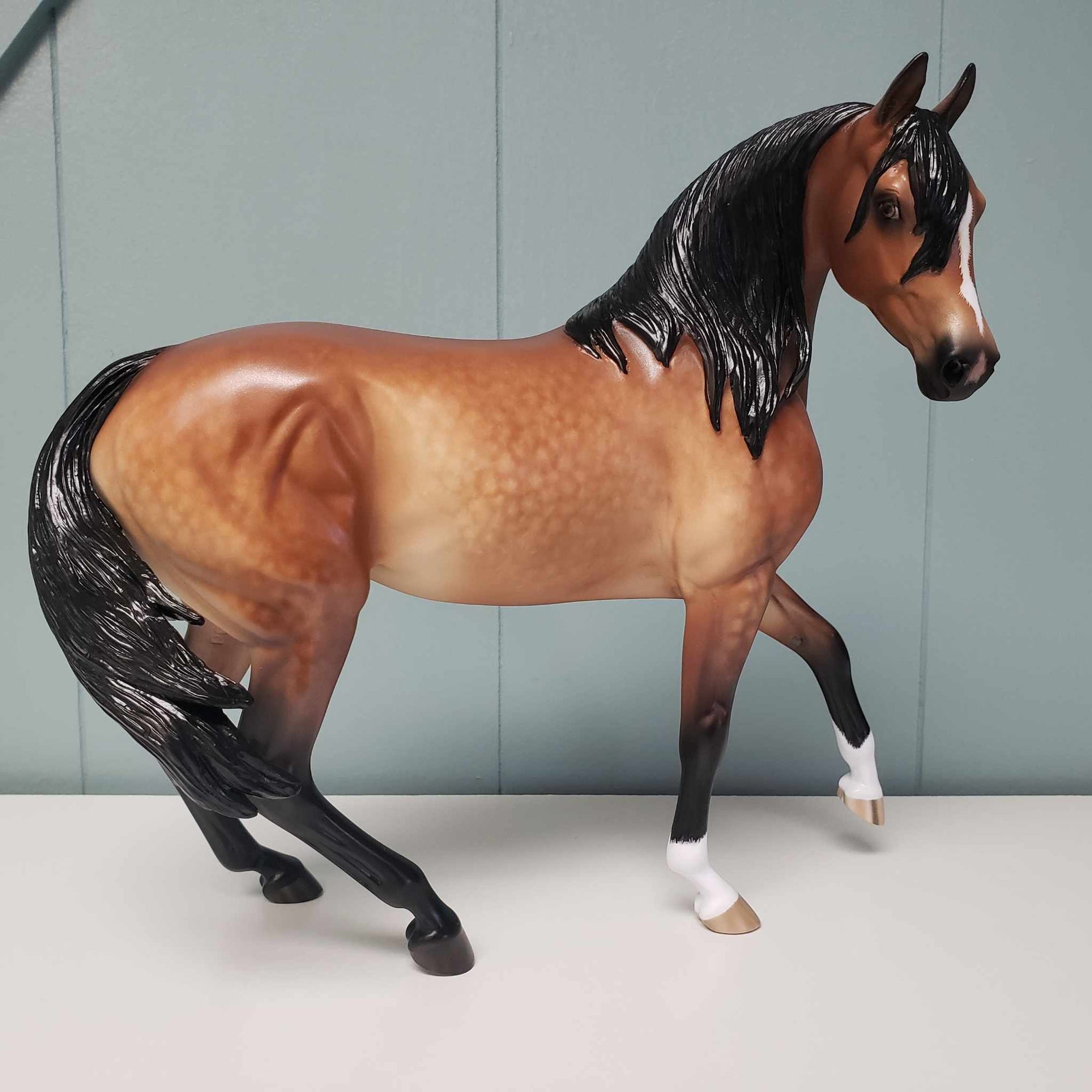 Arete OOAK Dappled Bay Custom Arab Mare By Sheryl Leisure Best Offer 3/5/24