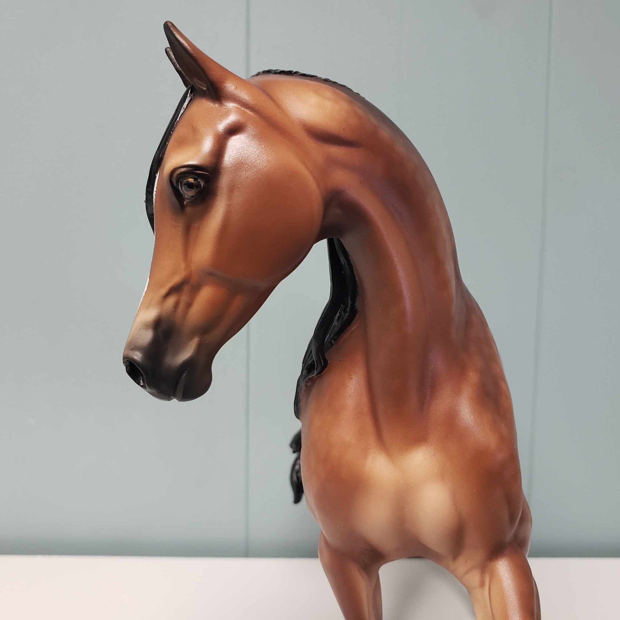 Arete OOAK Dappled Bay Custom Arab Mare By Sheryl Leisure Best Offer 3/5/24