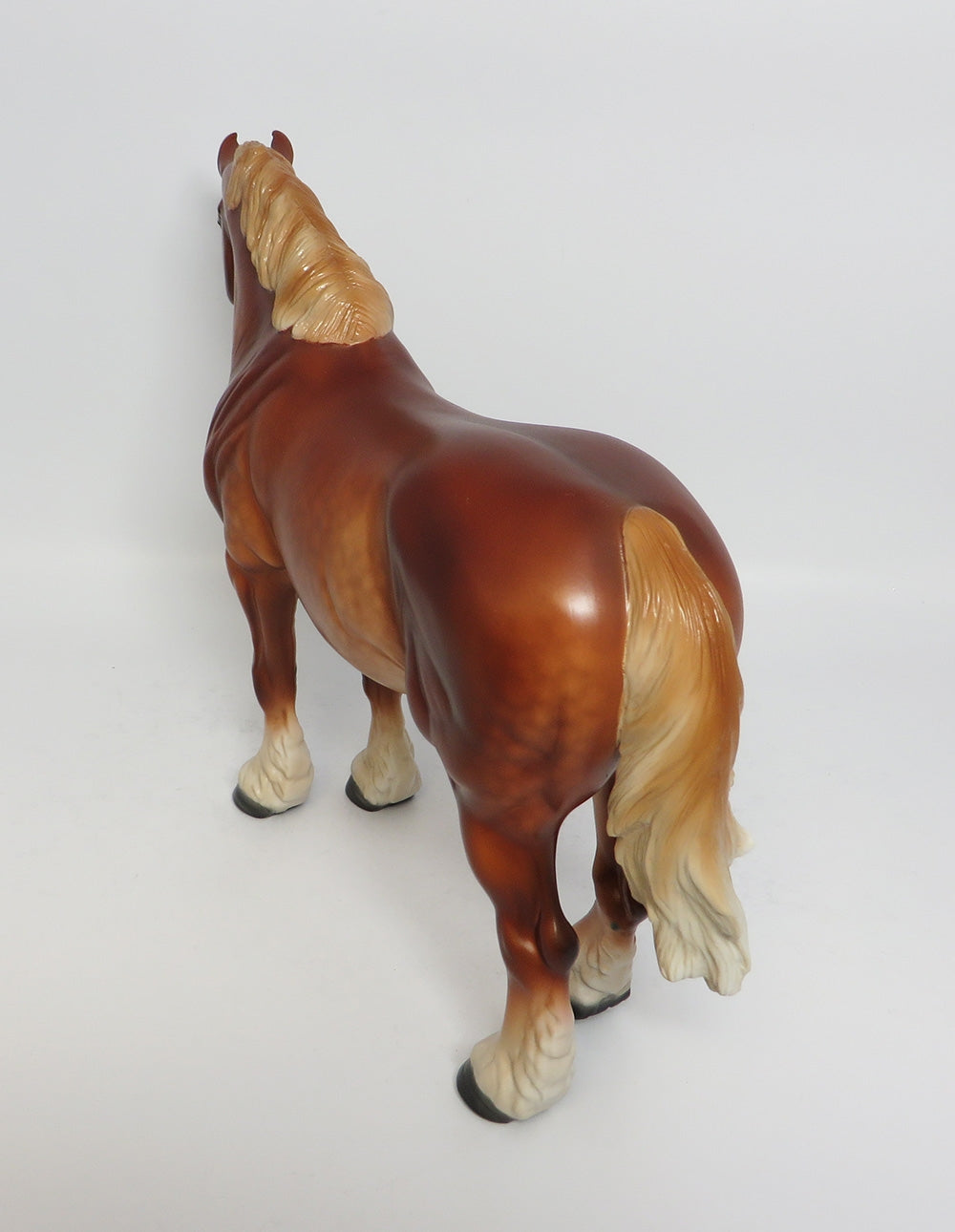 ANNALEE-OOAK DEEP CHESTNUT BUNNY MODEL HORSE BY SHERYL LEISURE 12-19-17