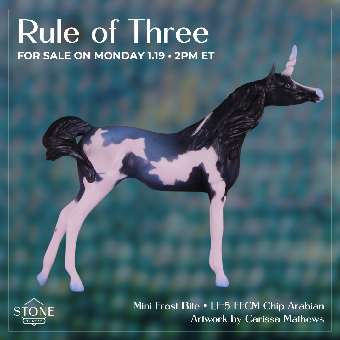 Mini Frostbite EFCM LE-5 Ice Unicorn by Carissa Matthews Ro326