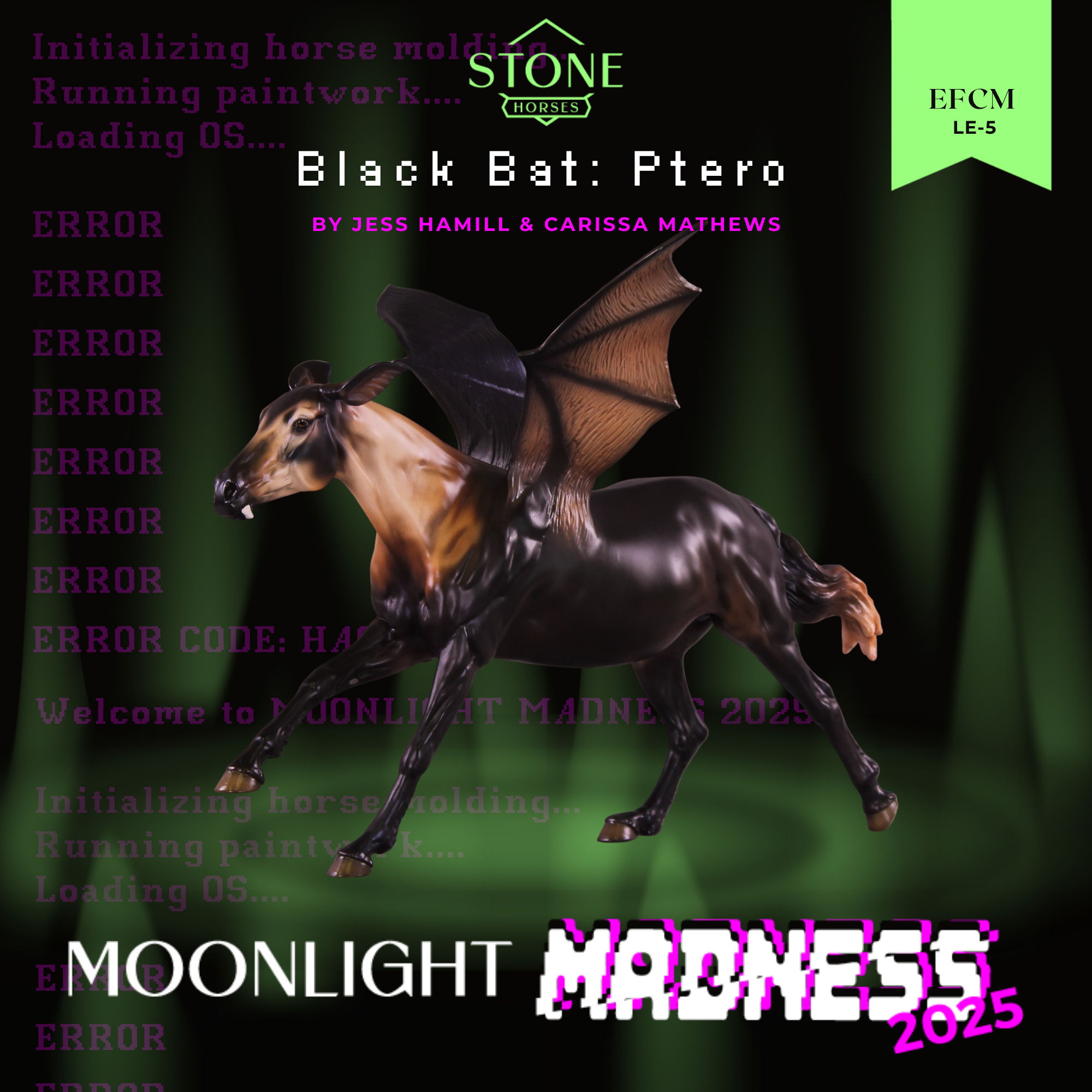 Black Bat: Ptero LE-5 EFCM Volo by Jess Hamill MM25