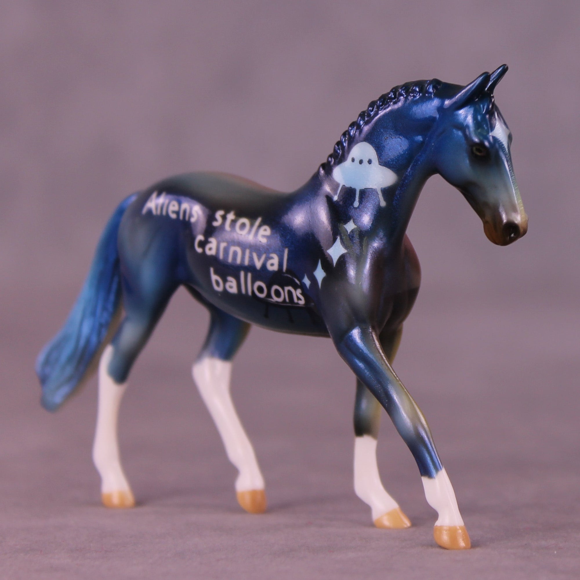 Bigfoot Exists OOAK Chip Warmblood by Kike (Enrique) Duarte MM25 Group C