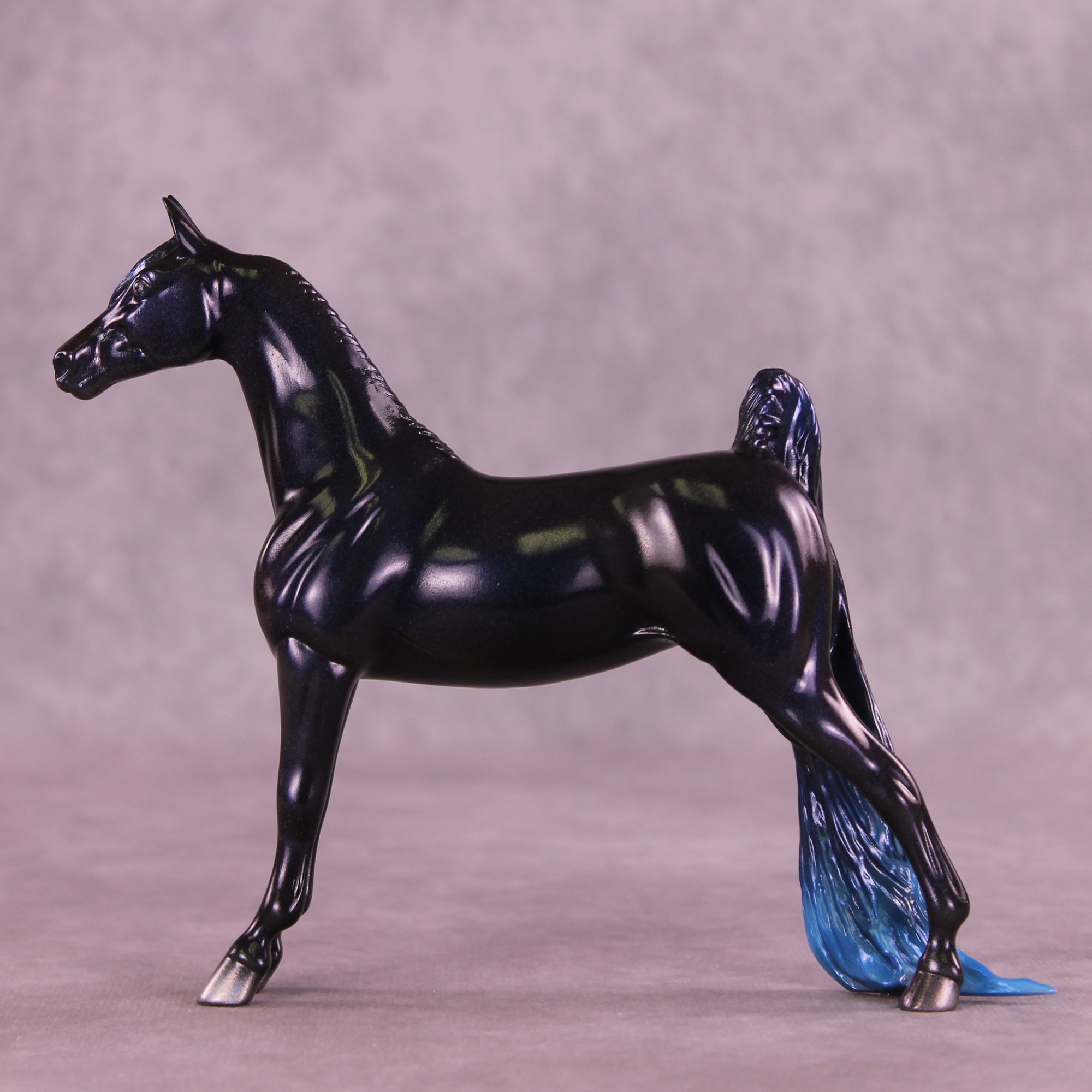 Blue Bean OOAK EFCM Pebble Saddlebred by Pernille Forsberg Bøjsen GS1125
