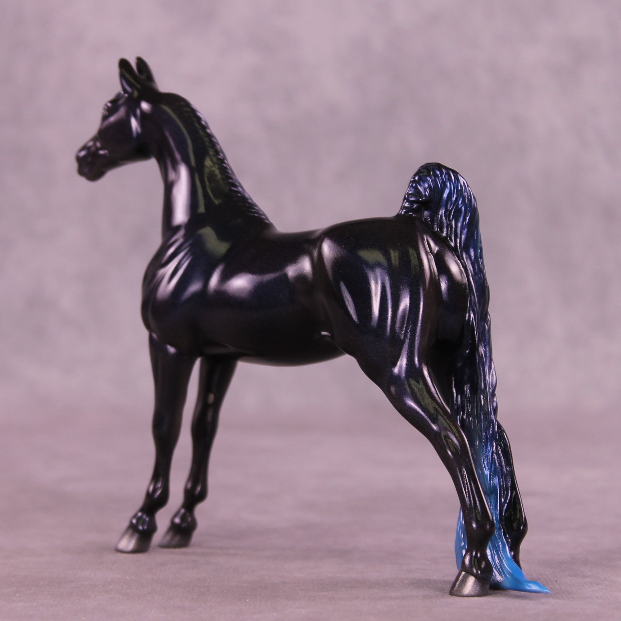 Blue Bean OOAK EFCM Pebble Saddlebred by Pernille Forsberg Bøjsen GS1125