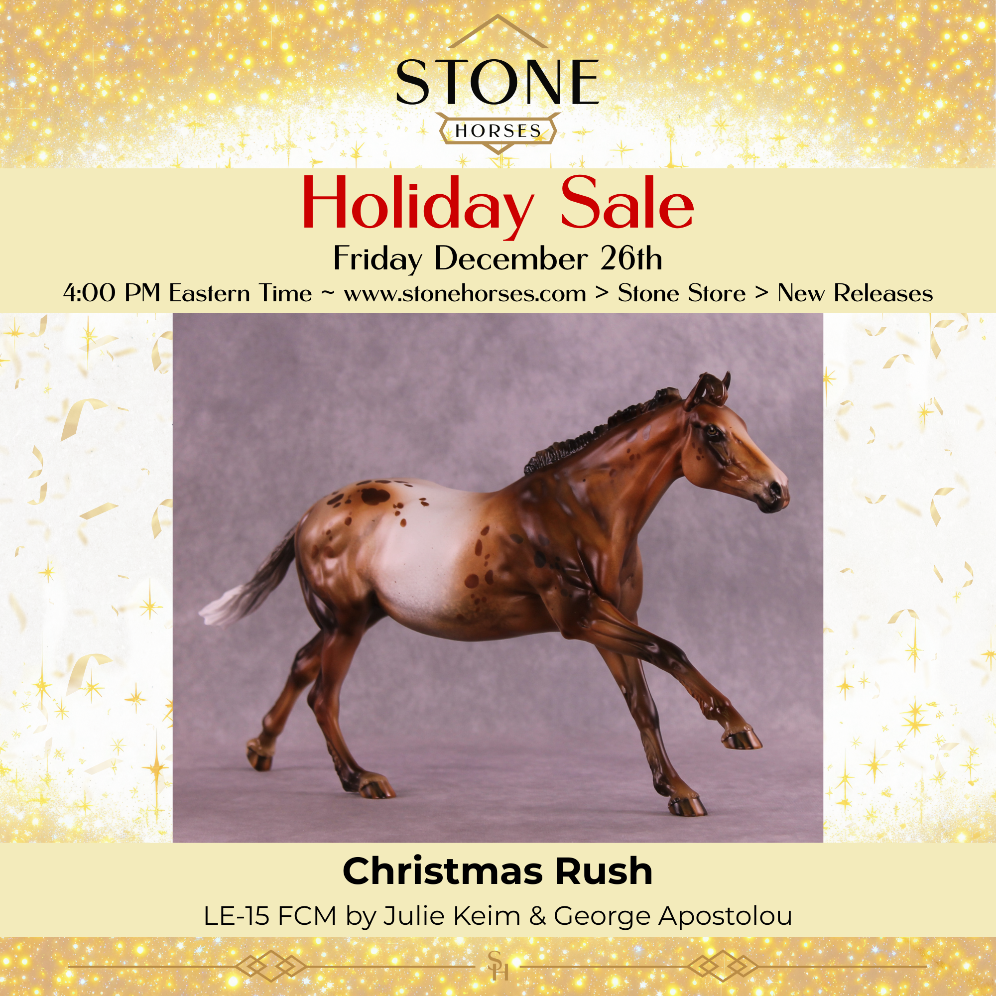 Christmas Rush LE-15 FCM Volo by Julie Keim HS25